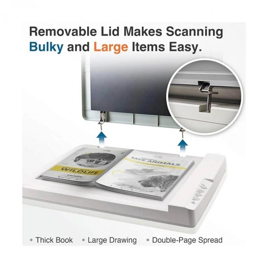 Plustek OpticSlim 1180 A3 Flatbed Scanner