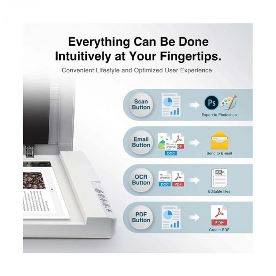 Plustek OpticSlim 1180 A3 Flatbed Scanner