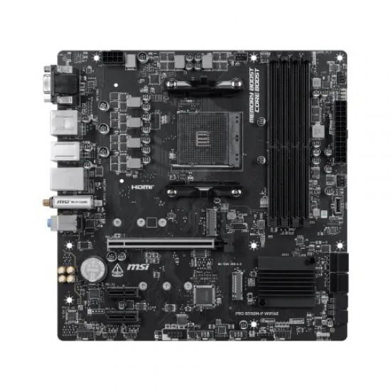 MSI PRO B550M-P WIFI6E AMD AM4 mATX Motherboard