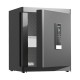 Deli ET593 Black Automatic Door Digital Safe Box Locker Vault