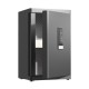 Deli ET594 Black Automatic Door Digital Safe Box Locker Vault 