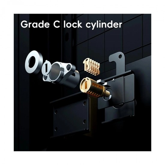 Deli ET595 Fingerprint Password Digital Safe Box / Locker / Vault