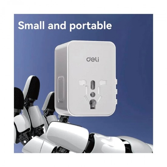 Deli ET768 70W Travel Adapter
