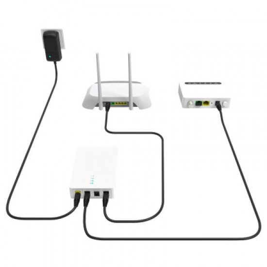 WGP Optima 302 27W 13500mAH Mini DC UPS for Router ONU & Camera