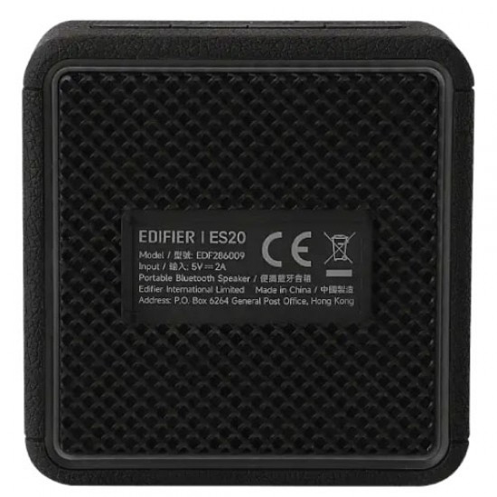 Edifier ES20 Portable Bluetooth Speaker Black