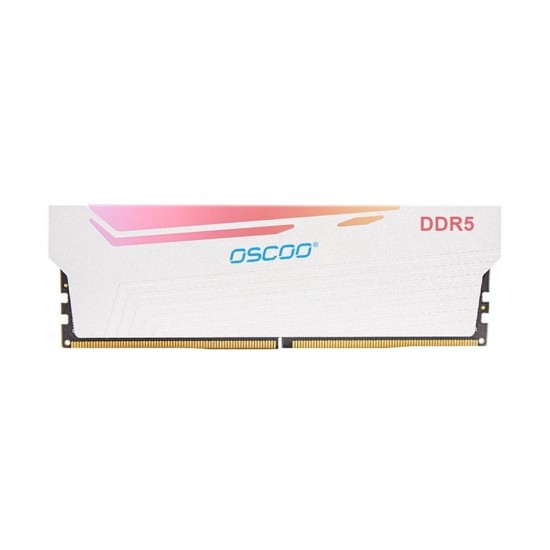 Oscoo 16GB DDR5 RGB 5600MHz White Heatsink Desktop RAM #OSC-D5-R500-RADIANTX