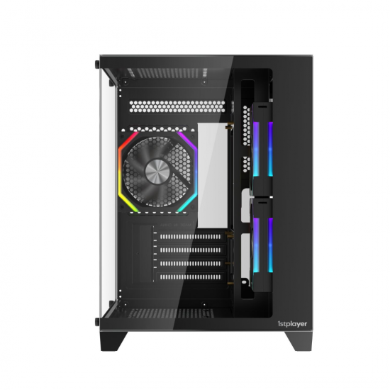 1stplayer BV5 Mid Tower Gaming PC Case Black