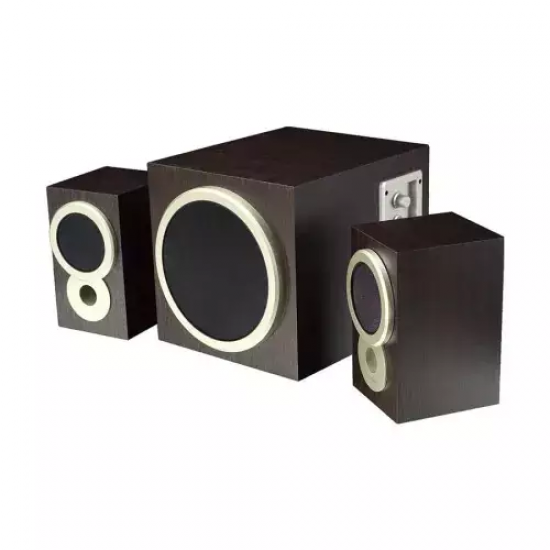 Microlab TMN8BT 2.1 Multimedia Wooden Bluetooth Speaker