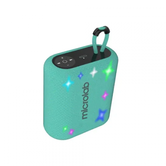 Microlab Twinkle Star 1 Emerald Green Mini Portable Bluetooth Speaker