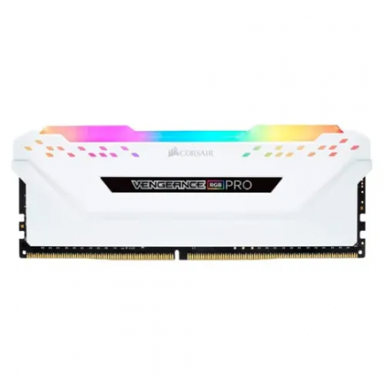 RAM CORSAIR 8GB DDR4 3200MHZ RGB WHITE